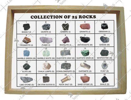 Collection of 25 Rocks