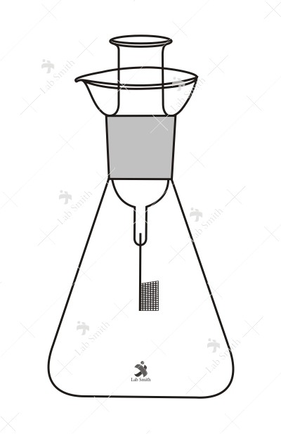 Schoinger Micro Combustion Flask, (Oxygen Flask), 1000 ml.