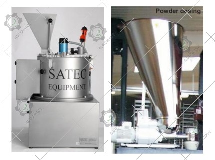 Seed Coating/Pelleting Machine (From SATEC Handelsges. Germany)