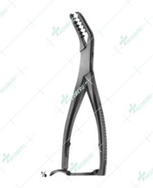 Semb Rib and Bone holding Forceps, 190 mm
