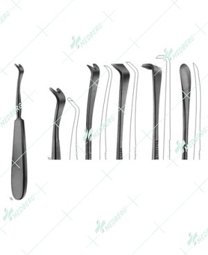 Semb Rib Raspatories, 230 mm