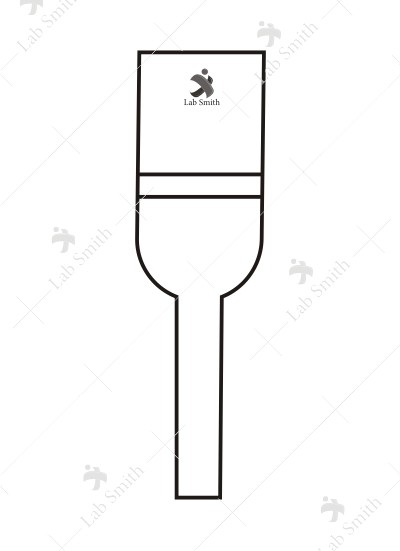 Semi Micro Sintered Funnel, 35 ml.