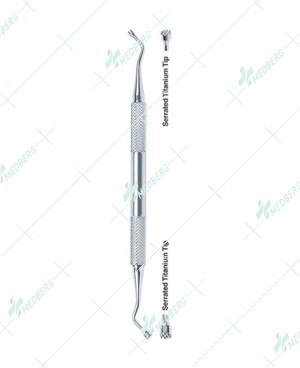 Serrated Tip Graft Packer, Small Double Ended