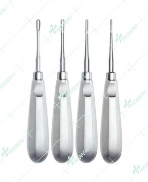 Set of 4 Grooved Luxating Elevator