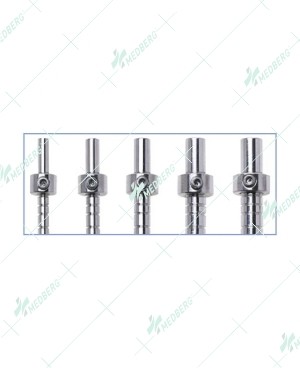 Set of 5 Adjustable Stops with wrench, for Sinus Osteotomes