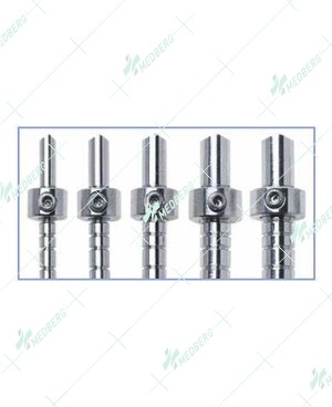 Set of 5 Adjustable Stops with wrench, for Tapered Implant Osteotomes