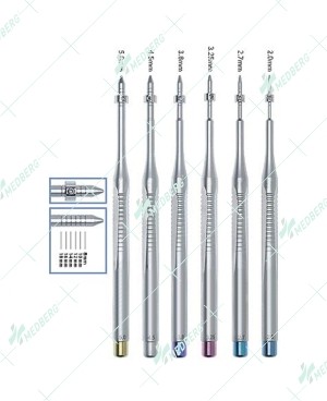 Set of 5 Straight Sinus Osteotomes