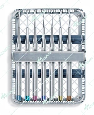 Set of 7 Precise Tip Luxating Elevators.