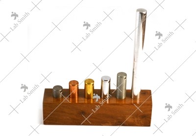 Set Of Six Metal Cylinders