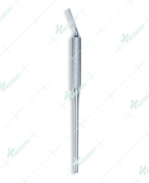 Siegel Round Scalpel Handle, Angled