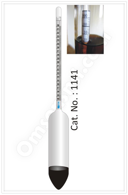 Borosilicate Glass Sikes (°SK) Glass Hydrometers/Alcoholometers 