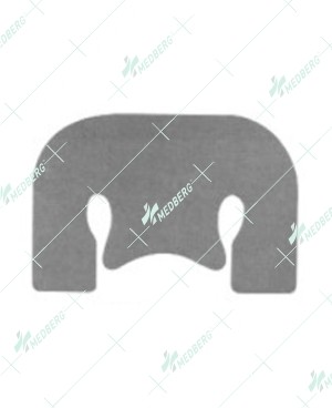 Silicon Operating Pad, pre-cut, 145 x 100 x 1.5 mm