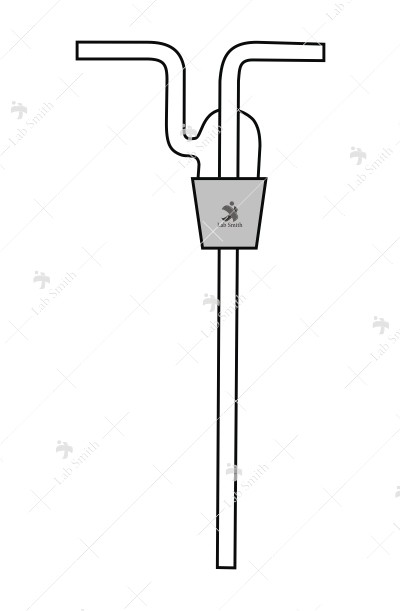 Spare Head, for Gas Washing Bottles, Dreshle’s type.