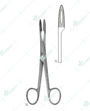 Sponge and Dressing Forceps, without Ratchet