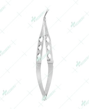 Sterm-Gills Scissors, extra thin 10mm long blades, angled forward