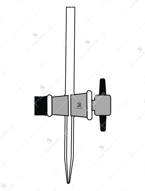 Stopcock for Burette, with PTFE Plug.