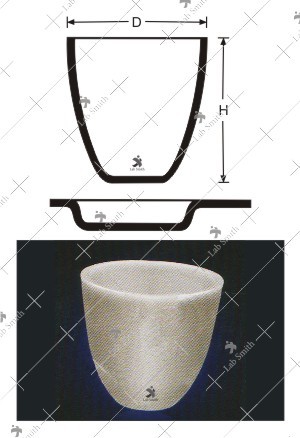 Tall Form Crucibles & Lids