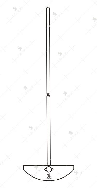 Teflon Bladed Stirrers, Blade removable from the Stirrer Shaft.
