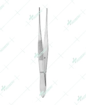 Tissue Forceps, straight, 1x2 teeth, standard
