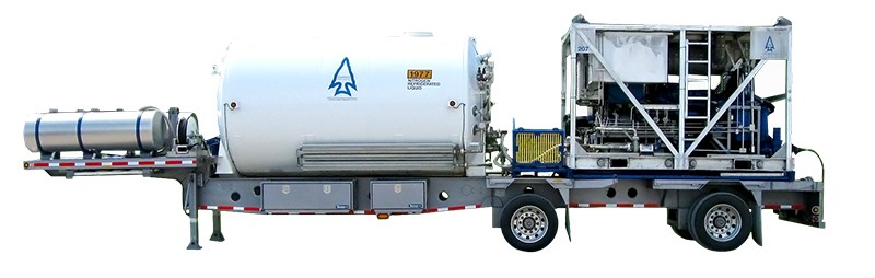 Trailer Mounted Nitrogen Pumper