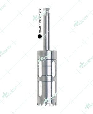 Trephine Drill, 6.0mm x 22mm