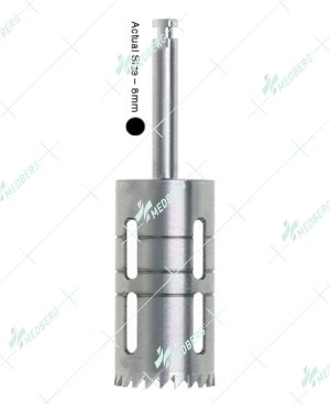 Trephine Drill, 8.0mm x 22mm