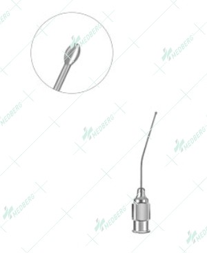 Troutman Olive Tip Cannula, 25 gauge