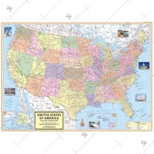U.S.A Political Map