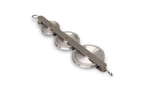 Pulley Triple in line in pattern