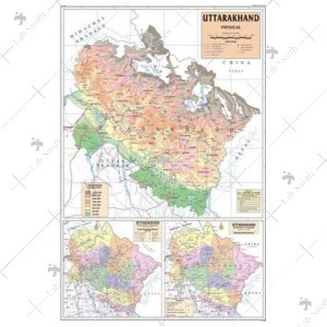 Uttarakhand Physical Map