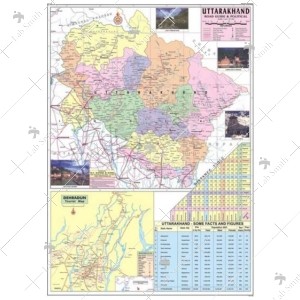 Uttarakhand Political Map