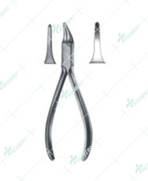 Waldron Pliers, for Orthodontics and Prosthetics, 125mm