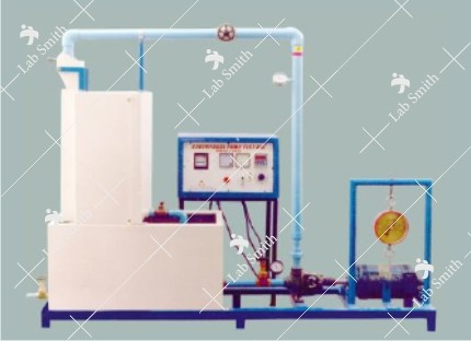 CENTRIFUGAL PUMP TEST RIG (Variable Speeds with Swinging Field Dynamometer)