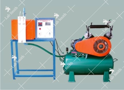 DOUBLE STAGE AIR COMPRESSOR TEST RIG (With Data Logging Facility)