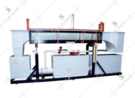 TILTING BED FLOW CHANNEL (LENGTH  5M, WIDTH  200MM, DEPTH  300MM)