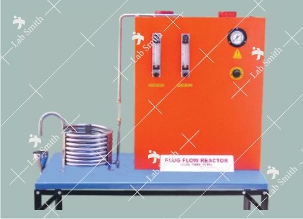 PLUG FLOW TUBULAR REACTOR (Coiled Tube Type) (Constant Head Feed System)