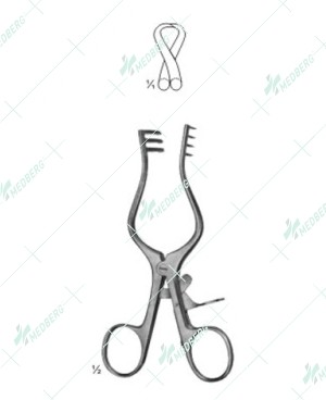 Weitlaner Retractors, Leriche, 130 mm