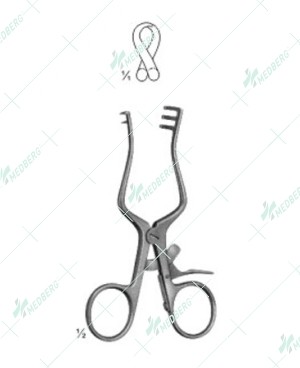 Weitlaner Retractors, Pelvis, 110 mm
