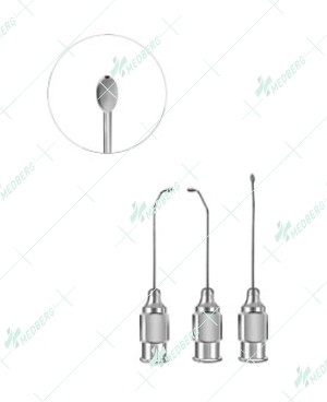 Welsh Flat Olive Tip Cannula, 25 gauge