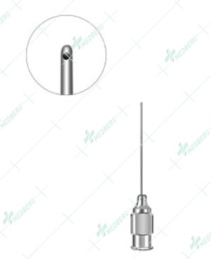 West Lacrimal Cannula, Blunt Tip, 23 gauge