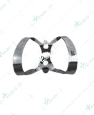 Winged Edged Labial Clamp