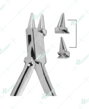 Wire Bending Pliers, Double Rounded Jaw