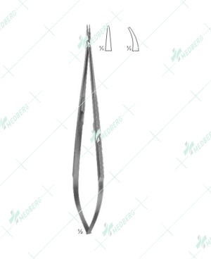 Yasargil Needle Holder, with Catch, 200 mm