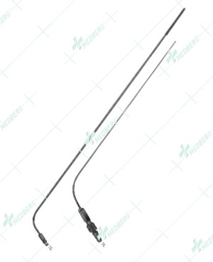 Yasargil Suction Tube, with Luer Hub, 500 mm