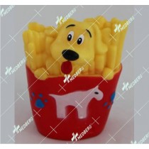 Food shape vinyl toys