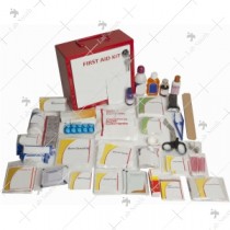 St Johns First Aid Industrial Kit [Small - Metal Box 4]