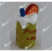 Food shape vinyl toys