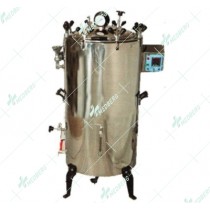 Triple Wall, Vertical Autoclave/Sterilizer, Nut Lock Type, Stainless Steel