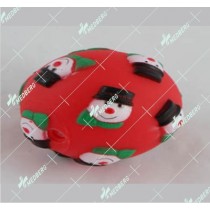 Christmas of squeak vinyl toys