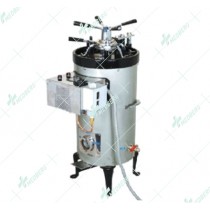 Triple Wall, Vertical Autoclave/Sterilizer, Radial Locking – With Steam Jacket, Stainless Steel